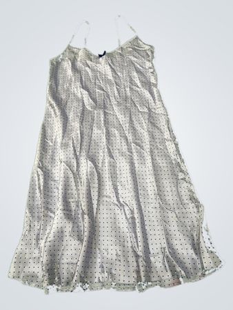 Gray Polka Dot Dress