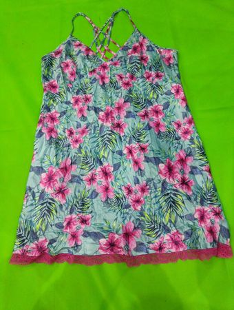 Floral Halter Neck Dress