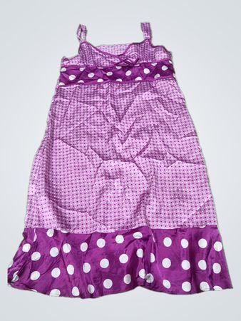 Pink Polka Dot Dress