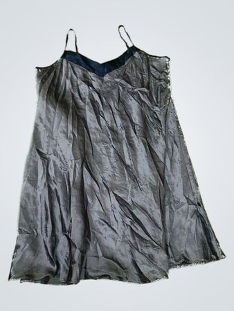 Unbranded Black Satin Cami Top