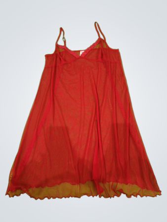 Red Sheer Camisole