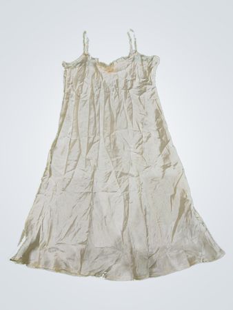 Secret Possessions Ivory Satin Slip Dress