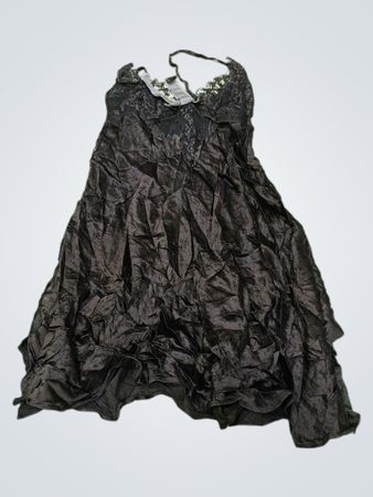 Marks & Spencer Autograph Black Lace Trim Cami Dress