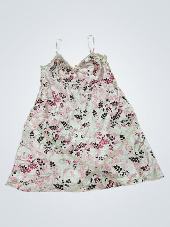 Unbranded Floral Satin Slip Dress