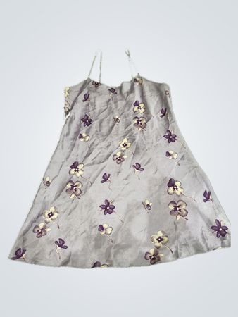 Unbranded Floral Satin Cami Dress
