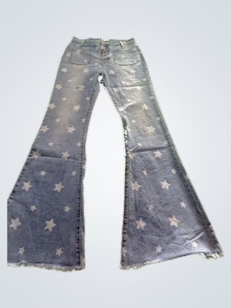 Star Pattern Jeans