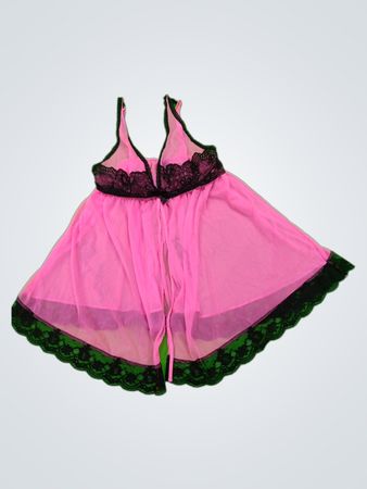 Pink Lace Chemise