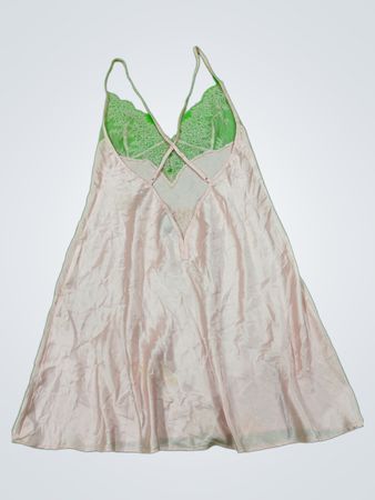 Victoria's Secret Pink Lace Trim Slip Dress