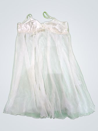 White Sheer Dress