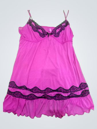 Pink Lace Trim Camisole