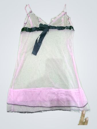 Sheer Pink Nightgown