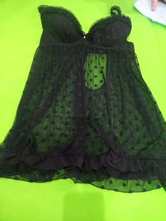 Black Lace Chemise