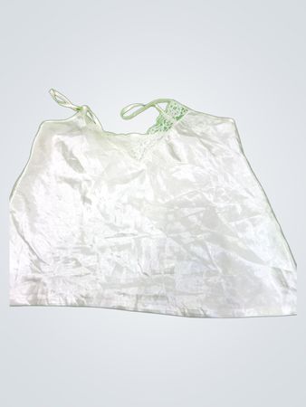 White Lace Trim Camisole