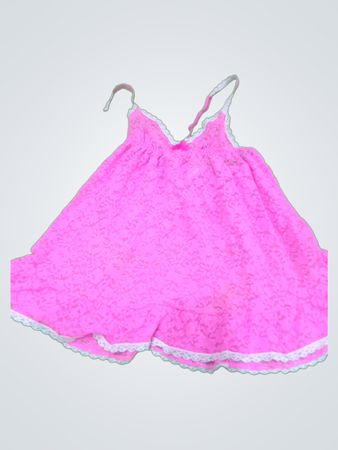 Pink Lace Chemise