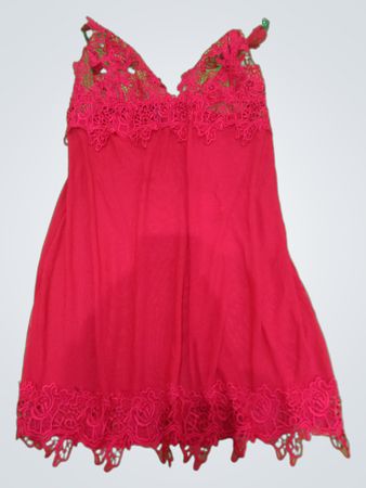 Red Lace Chemise