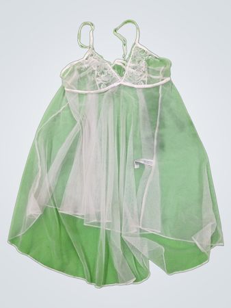 Unbranded White Lace Babydoll Nightgown