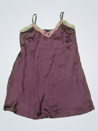 Purple Lace Trim Camisole