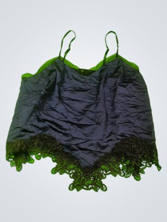 Black Lace Trim Camisole