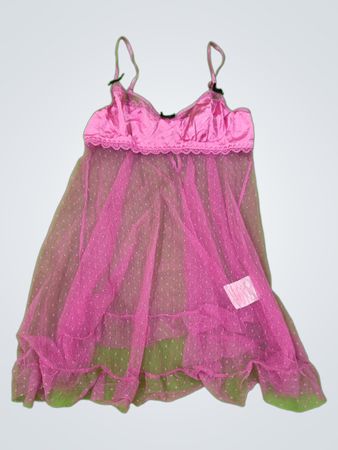 Pink Sheer Nightgown