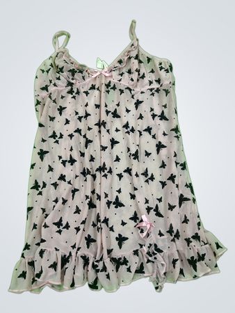 Gray Butterfly Dress