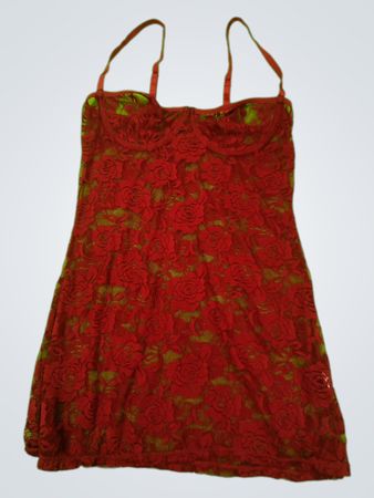 Red Lace Camisole