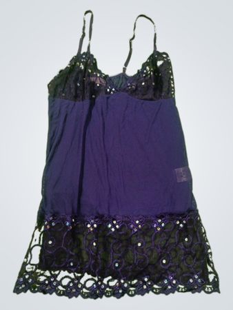 Purple Lace Camisole