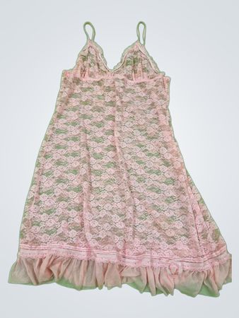 Unbranded Pink Lace Slip Dress