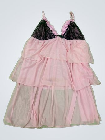 Ann Summers Pink Lace Babydoll