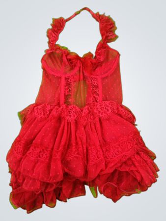 Red Lace Babydoll