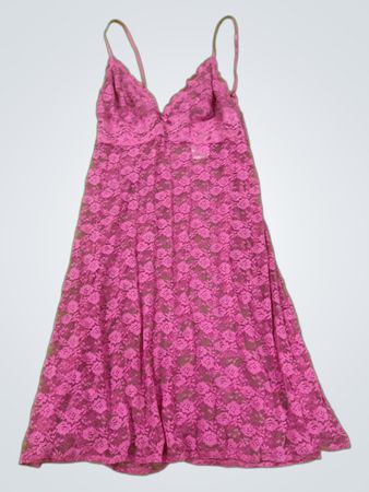 Pink Lace Dress