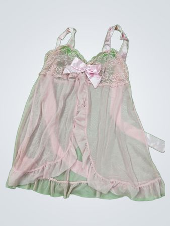 Pink Lace Chemise