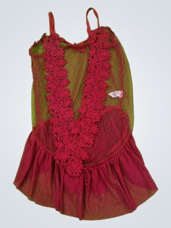 Red Lace Top