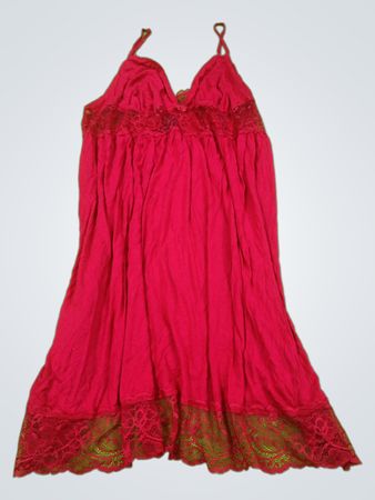 Pink Lace Chemise