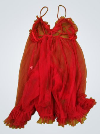 Red Sheer Babydoll Nightgown