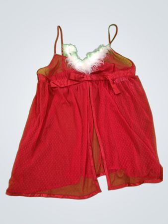 Red Lingerie Chemise