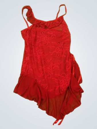 Red Lace Bodysuit