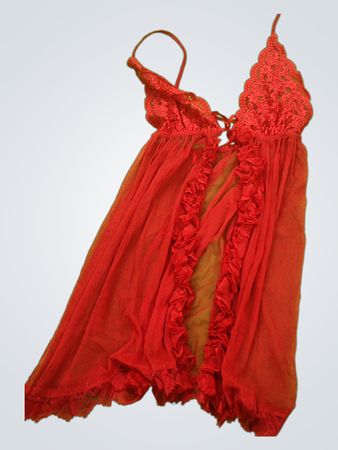 Red Lace Chemise