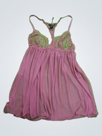 Victoria's Secret Pink Lace Chemise