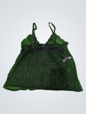 Suite Privee Black Lace Cami Top