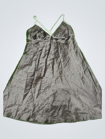 Marks & Spencer Grey Satin Slip Dress