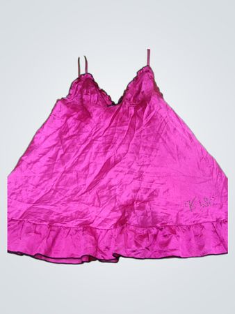 Jockey Pink Satin Slip Dress