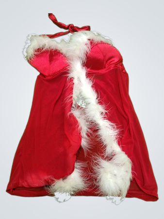 Red Santa Claus Costume Dress