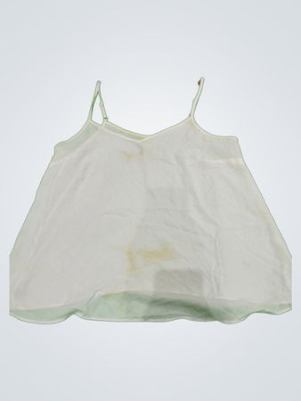 Unbranded White Spaghetti Strap Cami Top