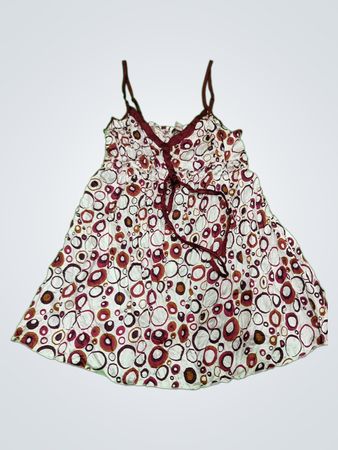 Santara Printed Sleeveless Mini Dress
