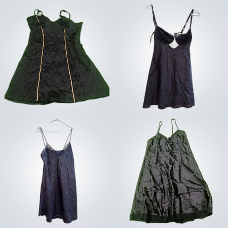 Bundle di vestiti neri sexy Y2k