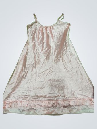 Pink Satin Dress