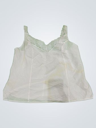 White Lace Trim Camisole