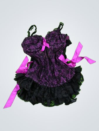 La Senza Purple Lace Babydoll