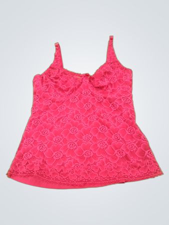 Pink Lace Camisole