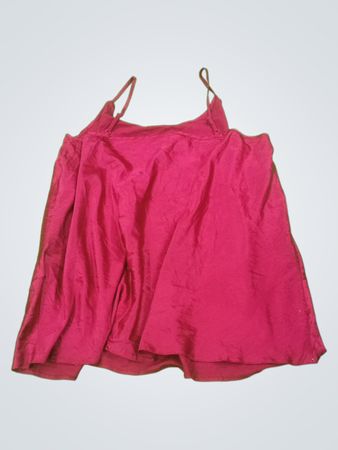 Unbranded Red Satin Cami Top